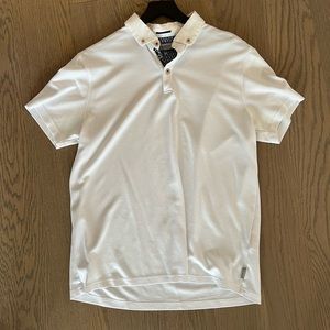 Ted Baker White Short Sleeve Polo